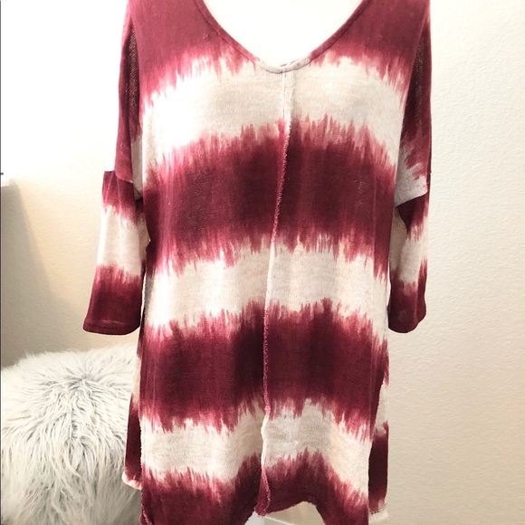 UMGEE oversized tie dye knit tunic top medium - Picture 7 of 9